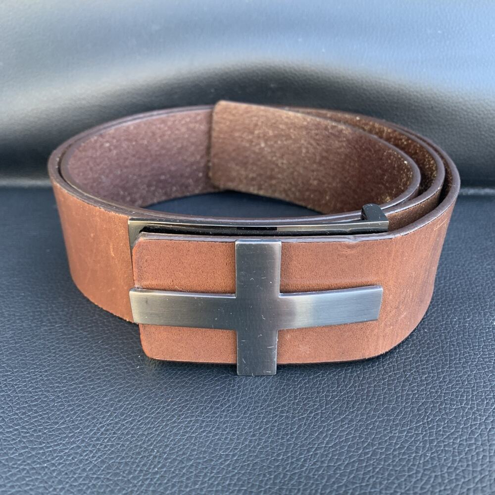 Wenger Genuine Leather Belt Men’s Brown
